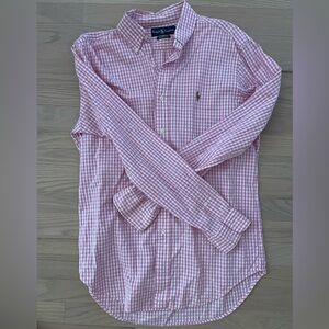 Ralph Lauren Pink Pattern Classic Fit